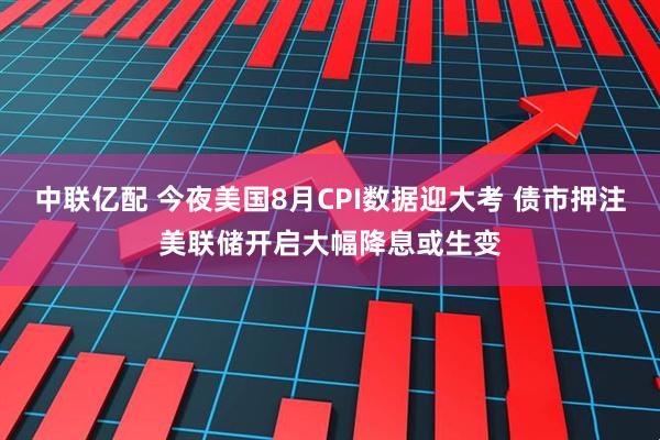 中联亿配 今夜美国8月CPI数据迎大考 债市押注美联储开启大幅降息或生变
