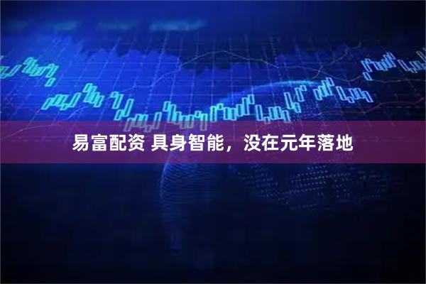 易富配资 具身智能，没在元年落地